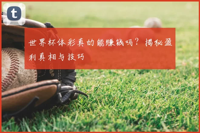 世界杯体彩真的能赚钱吗?揭秘盈利真相与技巧
