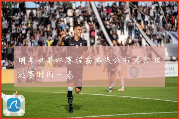 明年世界杯赛程安排表公布 各阶段比赛时间一览